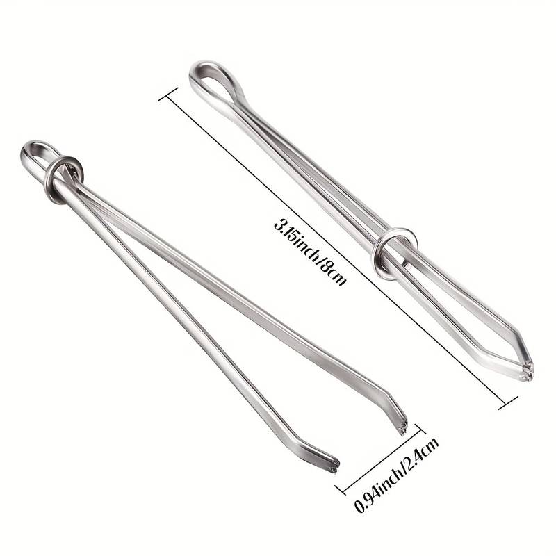 Needle Elastic Threader Self locking Tweezers Clip For Waist - Temu